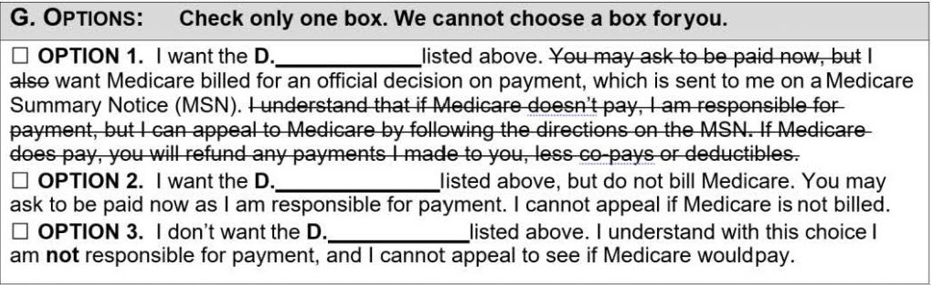 medicare outdated abn