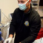 Paramedics Administer IVs