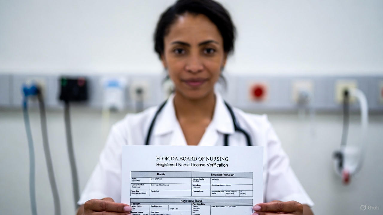 Florida Registered Nurse License Verification